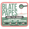 blate papes tasteless wafer film