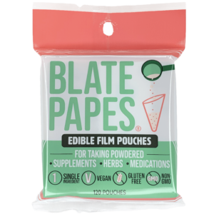 BLATE PAPES TASTELESS POUCHES (120 COUNT)