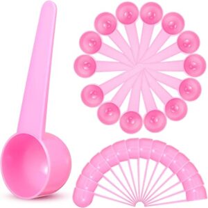 pink teaspoon scoop
